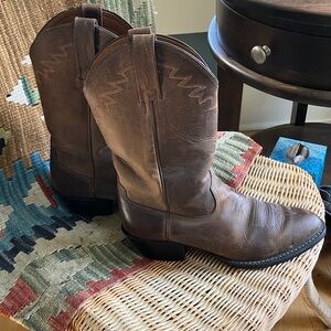 Ariat Brown Heeled Cowgirl Boots -8.5 D